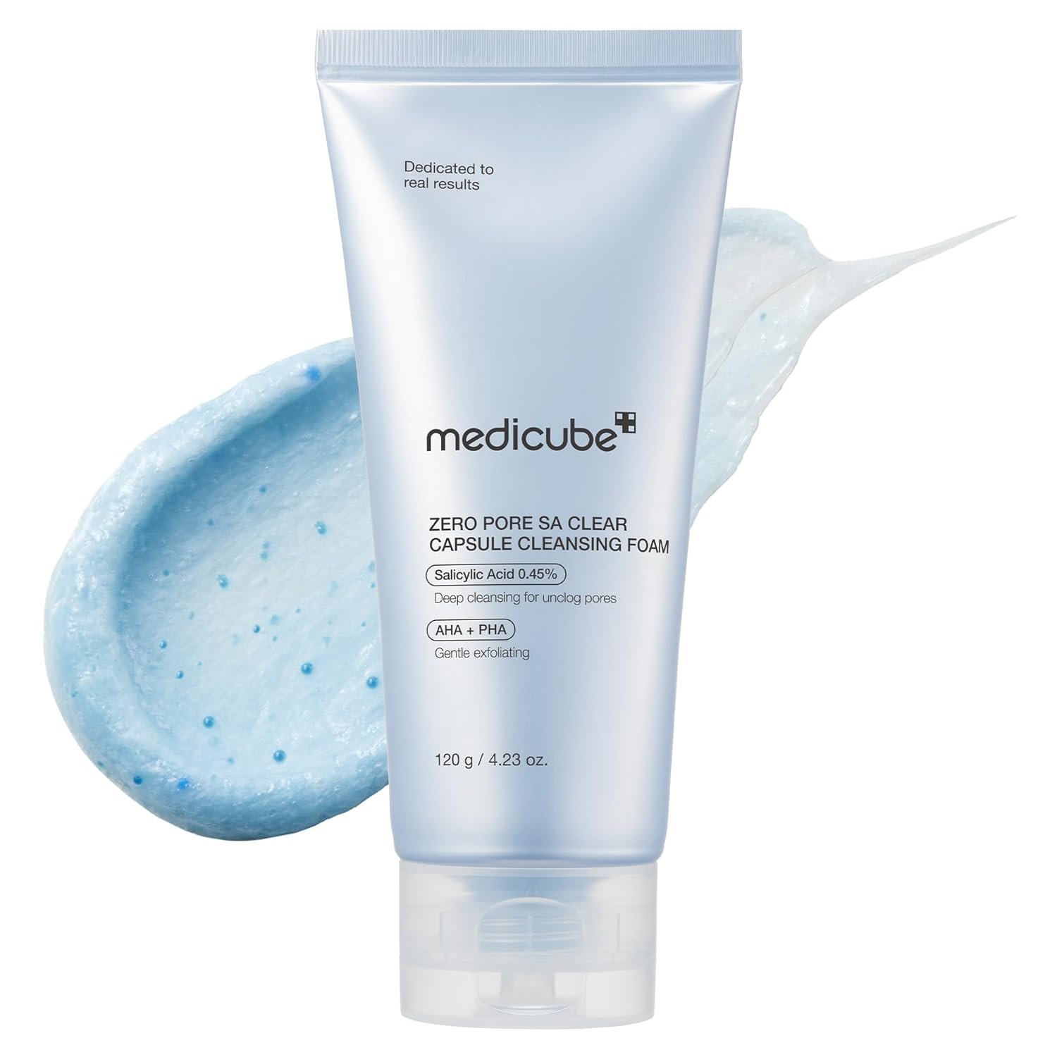 Illustrative image of medicube Zero Pore Capsule Cleansing Foam facial cleanser