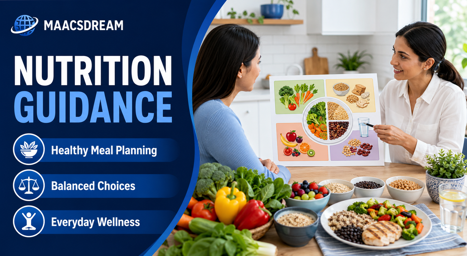 Nutrition Guidance and Healthy Meal Planning – Practical Online Support